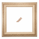 135 - 531 - 14G Moldura de Madera de Pino de Primera, Linea para Marco, Tipo Faldon, de 19mm de espesor x 057mm de ancho. con Textura, sin Acabado.