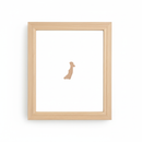 541 JESSICA | Moldura de Madera de Pino de Primera, Linea para Marco, Tipo Faldon, de 20mm de espesor x 059mm de ancho. sin Textura, sin Acabado.