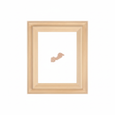 714 | Moldura de Madera de Pino de Primera, Linea para Marco, Tipo Faldon, de 19mm de espesor x 057mm de ancho. sin Textura, sin Acabado.