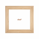 211 Moldura de Madera de Pino de Primera, Linea para Marco, Tipo Plana, de 14mm de espesor x 043mm de ancho. sin Textura, sin Acabado.