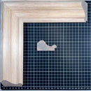 7035 baja | Moldura de Madera de Pino de Primera, Linea para Marco, Tipo Plana, de 35mm de espesor x 070mm de ancho. sin Textura, sin Acabado.