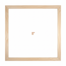 Bastidor - 15 x 15 | Moldura de Madera de Pino de Primera, Linea para Marco, Tipo Plana, de 15mm de espesor x 015mm de ancho. sin Textura, sin Acabado.