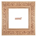 Benfica 65 Rosita | Moldura de Madera de Pino de Primera, Linea para Marco, Tipo Plana, de 20mm de espesor x 065mm de ancho. con Textura, sin Acabado.