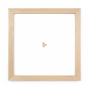 CAJITA RAMO - 20 x 15 | Moldura de Madera de Pino de Primera, Linea para Marco, Tipo Plana, de 15mm de espesor x 020mm de ancho. sin Textura, sin Acabado.