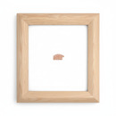 1/2 Caña - BOLA GRANDE Moldura de Madera de Pino de Primera, Linea para Marco, Tipo Plana, de 20mm de espesor x 038mm de ancho. sin Textura, sin Acabado.