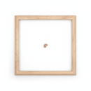 1/2 Caña - CLAUDIA Moldura de Madera de Pino de Primera, Linea para Marco, Tipo Plana, de 16mm de espesor x 017mm de ancho. sin Textura, sin Acabado.