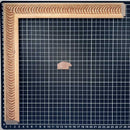 1/2 Caña - SUPER G3 Moldura de Madera de Pino de Primera, Linea para Marco, Tipo Plana, de 19mm de espesor x 034mm de ancho. con Textura, sin Acabado.