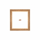 1/2 Caña - SUPER G3 Moldura de Madera de Pino de Primera, Linea para Marco, Tipo Plana, de 19mm de espesor x 034mm de ancho. con Textura, sin Acabado.