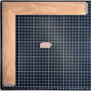 1/2 Caña - SUPER - 2 RAYADA fina Moldura de Madera de Pino de Primera, Linea para Marco, Tipo Plana, de 20mm de espesor x 044mm de ancho. con Textura, sin Acabado.