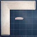 1/2 Caña - SUPER - 70 Moldura de Madera de Pino de Primera, Linea para Marco, Tipo Plana, de 20mm de espesor x 070mm de ancho. sin Textura, sin Acabado.