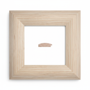 1/2 Caña - SUPER - 70 Moldura de Madera de Pino de Primera, Linea para Marco, Tipo Plana, de 20mm de espesor x 070mm de ancho. sin Textura, sin Acabado.