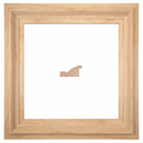 EMANUELO | Moldura de Madera de Pino de Primera, Linea para Marco, Tipo Plana, de 25mm de espesor x 050mm de ancho. sin Textura, sin Acabado.