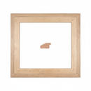 Escalonada | Moldura de Madera de Pino de Primera, Linea para Marco, Tipo Plana, de 20mm de espesor x 040mm de ancho. sin Textura, sin Acabado.