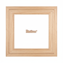 MA. LUISA DOBLE Moldura de Madera de Pino de Primera, Linea para Marco, Tipo Plana, de 20mm de espesor x 072mm de ancho. sin Textura, sin Acabado.