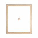 PICO DE LORO 1 - 16 x 15 Moldura de Madera de Pino de Primera, Linea para Marco, Tipo Plana, de 15mm de espesor x 016mm de ancho. sin Textura, sin Acabado.