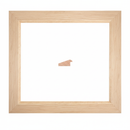 PAMPLONA - 19 x 40 Moldura de Madera de Pino de Primera, Linea para Marco, Tipo Plana, de 19mm de espesor x 040mm de ancho. sin Textura, sin Acabado.