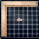 QUIKE - G1 Moldura de Madera de Pino de Primera, Linea para Marco, Tipo Plana, de 20mm de espesor x 042mm de ancho. con Textura, sin Acabado.