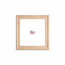 ROMAN liso Moldura de Madera de Pino de Primera, Linea para Marco, Tipo Plana, de 20mm de espesor x 030mm de ancho. sin Textura, sin Acabado.