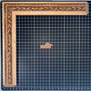 RICHIE - G1 Moldura de Madera de Pino de Primera, Linea para Marco, Tipo Plana, de 20mm de espesor x 042mm de ancho. con Textura, sin Acabado.