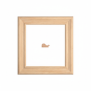 VAZQUEZ Moldura de Madera de Pino de Primera, Linea para Marco, Tipo Plana, de 20mm de espesor x 042mm de ancho. sin Textura, sin Acabado.