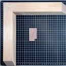 Veneciana - 60 x 35 | Moldura de Madera de Pino de Primera, Linea para Marco, Tipo Plana, de 35mm de espesor x 060mm de ancho. sin Textura, sin Acabado.