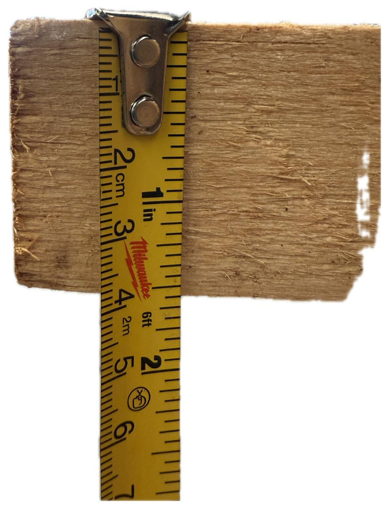 Tabla Aserrada Estufada de Pino de 1era de 1-1/2" X 10" X 8-1/4"