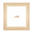 Base Moldura de Madera de Pino de Primera, Linea Decorativa, Tipo Plana, de 19mm de espesor x 050mm de ancho. sin Textura, sin Acabado.