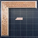 Gomez Panal Moldura de Madera de Pino de Primera, Linea Decorativa, Tipo Plana, de 20mm de espesor x 057mm de ancho. con Textura, sin Acabado.