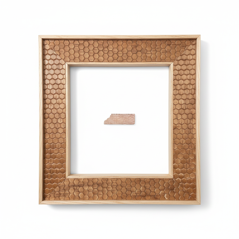 Gomez Panal Moldura de Madera de Pino de Primera, Linea Decorativa, Tipo Plana, de 20mm de espesor x 057mm de ancho. con Textura, sin Acabado.