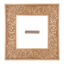 Guadalupano sin caja Moldura de Madera de Pino de Primera, Linea Decorativa, Tipo Plana, de 20mm de espesor x 095mm de ancho. con Textura, sin Acabado.