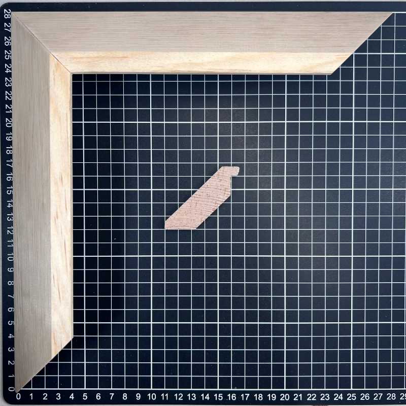 FALDON PLANO | Moldura de Madera de Pino de Primera, Linea para Marco, Tipo Faldon, de 20mm de espesor x 072mm de ancho. sin Textura, sin Acabado.