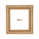 36 - EGIPCIA Moldura de Madera de Pino de Primera, Linea para Marco, Tipo Plana, de 20mm de espesor x 055mm de ancho. con Textura, sin Acabado.