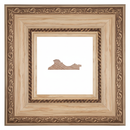 515 - Ramas Moldura de Madera de Pino de Primera, Linea para Marco, Tipo Plana, de 35mm de espesor x 105mm de ancho. con Textura, sin Acabado.