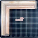 7035 alta Moldura de Madera de Pino de Primera, Linea para Marco, Tipo Plana, de 35mm de espesor x 070mm de ancho. sin Textura, sin Acabado.