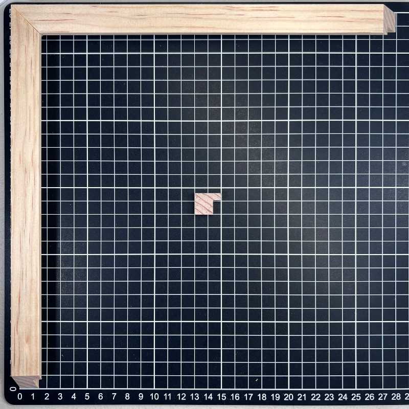 Bastidor - 16 x 20 Moldura de Madera de Pino de Primera, Linea para Marco, Tipo Plana, de 16mm de espesor x 020mm de ancho. sin Textura, sin Acabado.