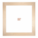 Bastidor - 20 x 30 - Boton Moldura de Madera de Pino de Primera, Linea para Marco, Tipo Plana, de 20mm de espesor x 030mm de ancho. con Textura, sin Acabado.