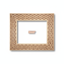 Bastidor - 20 x 54 - G1 - Petate Moldura de Madera de Pino de Primera, Linea para Marco, Tipo Plana, de 20mm de espesor x 054mm de ancho. con Textura, sin Acabado.