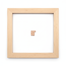 Bastidor - 25 x 25 Moldura de Madera de Pino de Primera, Linea para Marco, Tipo Plana, de 25mm de espesor x 025mm de ancho. sin Textura, sin Acabado.