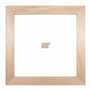 Bastauro - 20 x 33 Moldura de Madera de Pino de Primera, Linea para Marco, Tipo Plana, de 20mm de espesor x 033mm de ancho. sin Textura, sin Acabado.