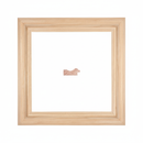 CLEOTILDE | Moldura de Madera de Pino de Primera, Linea para Marco, Tipo Plana, de 17mm de espesor x 040mm de ancho. sin Textura, sin Acabado.