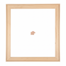 CAPILLITA Moldura de Madera de Pino de Primera, Linea para Marco, Tipo Plana, de 19mm de espesor x 025mm de ancho. sin Textura, sin Acabado.