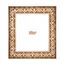 CORAZON - G1 | Moldura de Madera de Pino de Primera, Linea para Marco, Tipo Plana, de 20mm de espesor x 043mm de ancho. con Textura, sin Acabado.