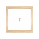 CAJA - 40 x 20 Moldura de Madera de Pino de Primera, Linea para Marco, Tipo Plana, de 20mm de espesor x 040mm de ancho. sin Textura, sin Acabado.