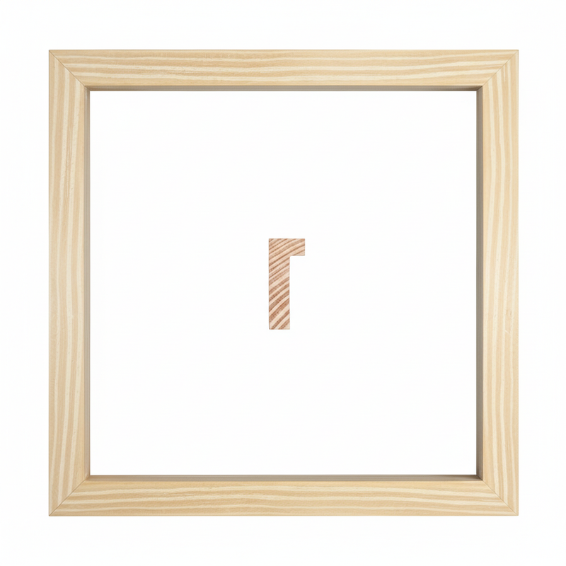 CAJA - 50 x 20 Moldura de Madera de Pino de Primera, Linea para Marco, Tipo Plana, de 20mm de espesor x 050mm de ancho. sin Textura, sin Acabado.