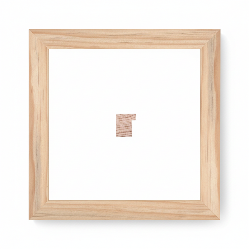 CAJA - 35 x 30 - TABLON Moldura de Madera de Pino de Primera, Linea para Marco, Tipo Plana, de 30mm de espesor x 035mm de ancho. sin Textura, sin Acabado.