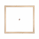 1/2 Caña - 1 Moldura de Madera de Pino de Primera, Linea para Marco, Tipo Plana, de 15mm de espesor x 015mm de ancho. sin Textura, sin Acabado.