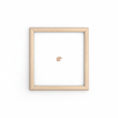 1/2 Caña - 2 Moldura de Madera de Pino de Primera, Linea para Marco, Tipo Plana, de 16mm de espesor x 019mm de ancho. sin Textura, sin Acabado.