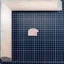 1/2 Caña - 280 Moldura de Madera de Pino de Primera, Linea para Marco, Tipo Plana, de 35mm de espesor x 050mm de ancho. sin Textura, sin Acabado.