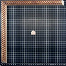 1/2 caña - 20 x 20 caramelo Moldura de Madera de Pino de Primera, Linea para Marco, Tipo Plana, de 20mm de espesor x 020mm de ancho. con Textura, sin Acabado.