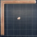 1/2 caña - 20 x 25 caramelo Moldura de Madera de Pino de Primera, Linea para Marco, Tipo Plana, de 20mm de espesor x 025mm de ancho. con Textura, sin Acabado.